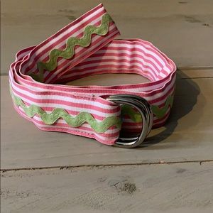 Eliza B D-Ring Ribbon Belt